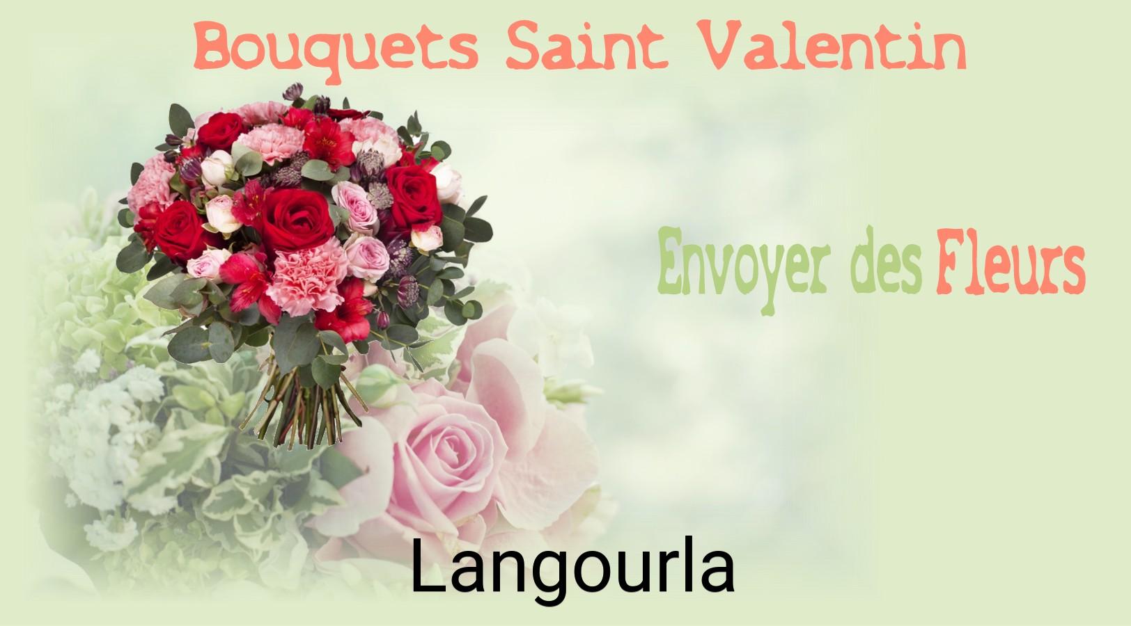 Roses de Saint-Valentin livrées à Langourla